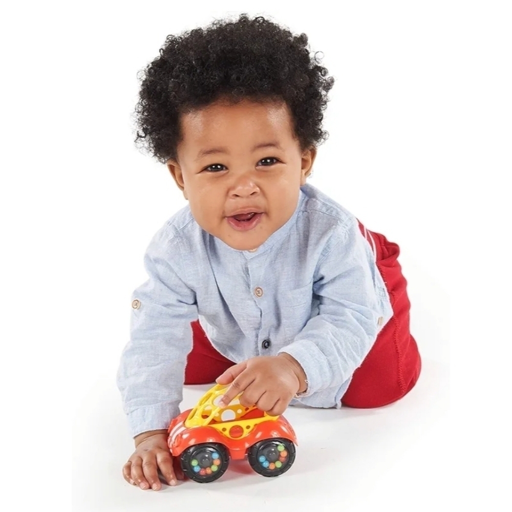 OBALL Easy Grasp Go Gripper & Rattle and Roll Sports Race Car, Set of 2 Cars - Picture 14 of 16